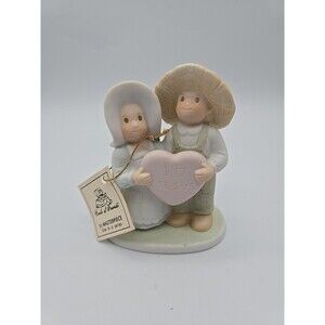 Homco Masterpiece Circle of Friends  I Love Jesus 1994 Rare Retired Vintage